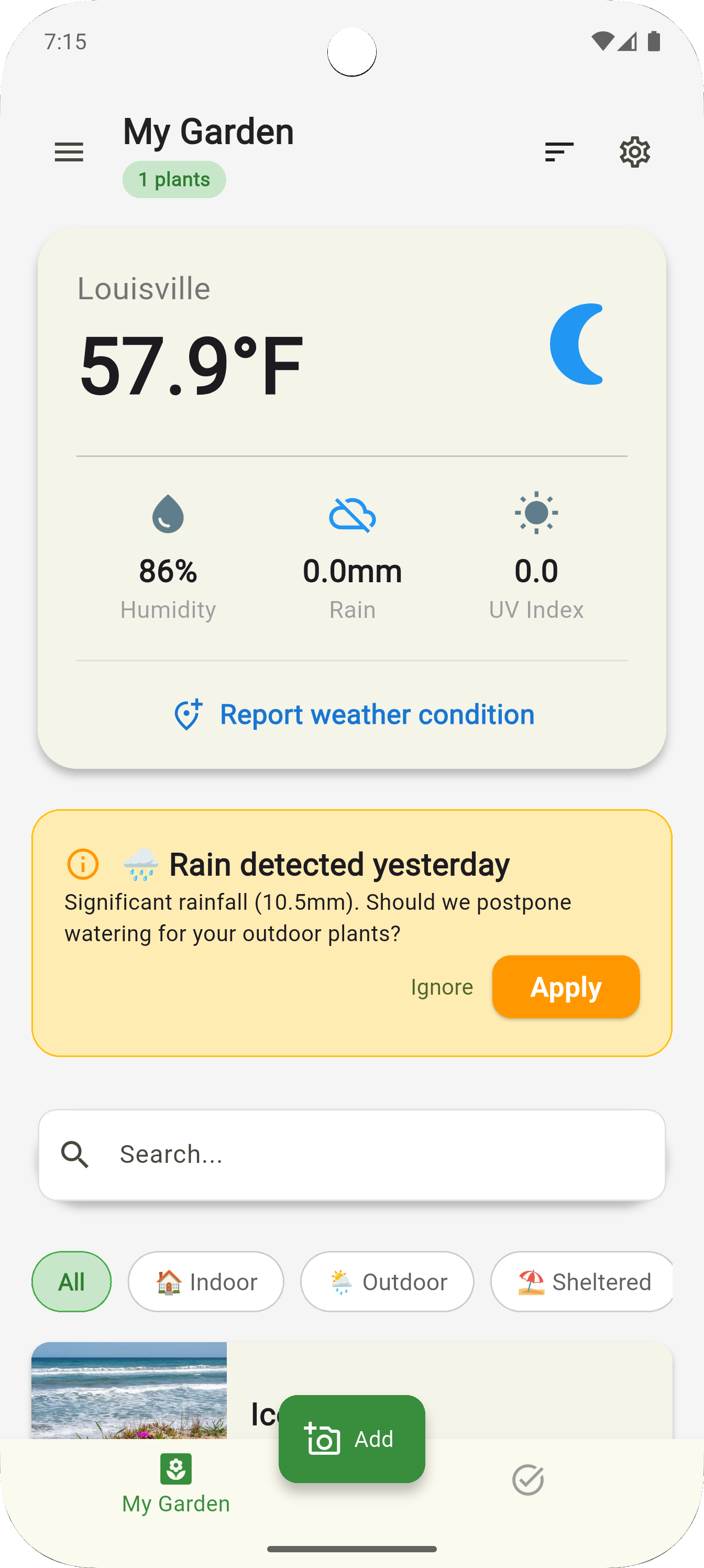 Reacts to Weather